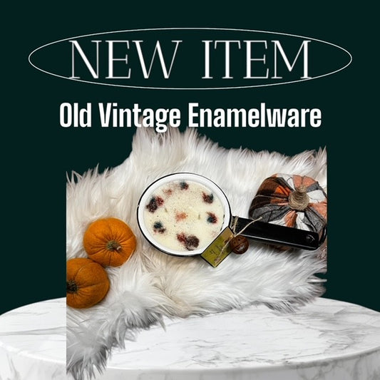 Old Vintage Enamelware image 0